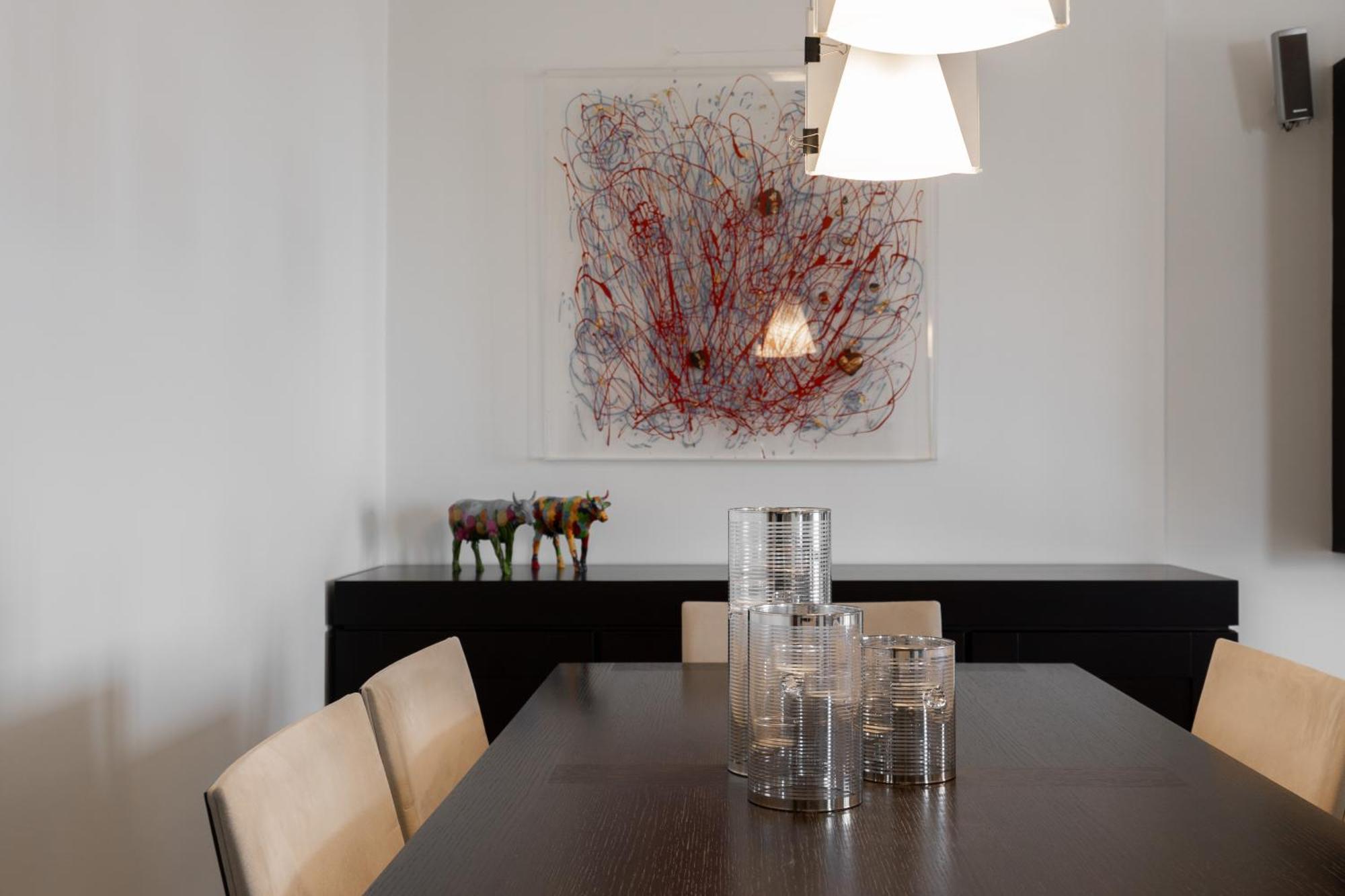 Central Seaview Heven Apartment In Fira  Exterior photo